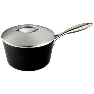 Scanpan �v���t�F�b�V���i�� 2 �N�H�[�g �J�o�[�t���\�[�X�p�� Scanpan Professional 2 qt Nonstick Saucepan with Lid - Metal Utensil Safe, Oven Safe to 500°F, Dishwasher Safe