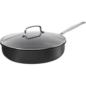 Cuisinart 622-30DF �V�F�t�̃N���V�b�N 12 �C���` �m���X�e�B�b�N�n�[�h�A���}�C�g���H�A�J�o�[�t���[�^�t���C�p�� Cuisinart 12-Inch Deep Fry Pan w/Cover, Chef's Classic Nonstick Hard Anodized Collection, 622-30DFP1