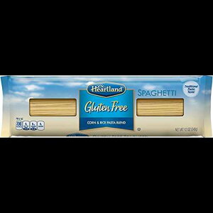 n[gh Oet[ XpQbeB pX^A12 IX -- 1 P[X 20 B Heartland Gluten Free Spaghetti Pasta, 12 Ounce -- 20 per case.