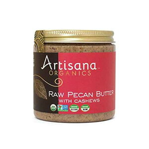 Artisana Organics JV[ibc萶s[Jo^[ - sgpAޗ 2  - r[KApIAPgɗDA`qg݊A9 IX W[ Artisana Organics Raw Pecan Butter with Cashews 