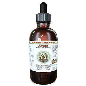 AjX AR[t[t̃GLXAL@AjX (ssl AjX) V[h OZCg 2 IX HawaiiPharm Anise Alcohol-FREE Liquid Extract, Organic Anise (Pimpinella Anisum) Seed Glycerite 2 oz