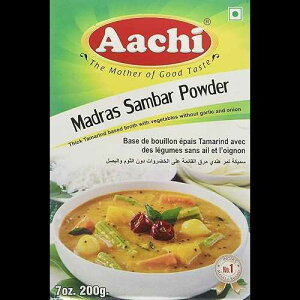 Aachi �T���o�[ �p�E�_�[ 7 �I���X Aachi Sambar Powder 7 Oz