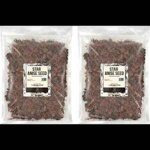 Soeos X^[AjXq (Anis Estrella)ASYX^[AjX̂AAjX X^[ XpCXA2 |hB Soeos Star Anise Seeds (Anis Estrella), Whole Chinese Star Anise Pods, Dried Anise Star Spice, 2 LB.