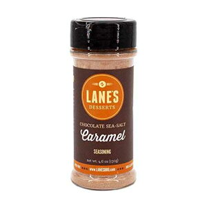 Lane's Desserts `R[gV[\gLV[YjO I[i` MSGȂ hܕsgp 4.6IX Lane's Desserts Chocolate Sea-Salt Caramel Seasoning All Natural No MSG No Preservatives 4.6 oz