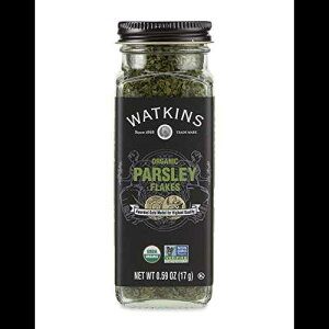 Watkins O I[KjbN XpCX W[ApZ t[NA0.59 IX W[A3 pbN Watkins Gourmet Organic Spice Jar, Parsley Flakes, 0.59 Ounce Jar, 3-Pack