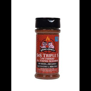 Smoke n Sanity SnS Triple S FODMAP\ - FODMAPF - jjNA^}lMsgp - Oet[Ait[ (4.5IXVF[J[) Smoke n Sanity SnS Triple S Low FODMAP All Purpose Seasoning - Certifie