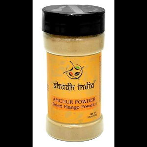Shudh India Amchur (}S[) ӃpE_[ XpCX ~ ׂēVR  r[K FȂ OeΉ `qg݊ ChYiA`[pE_[j Shudh India Amchur (Mango) Ground Powder Spice