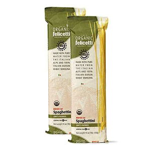 I[KjbN tFZbeB XpQbeB[j pX^ C^AY `qg݊ 16IX (454g) 2pbN Organic Felicetti Spaghettini Pasta Italian Non-GMO 16oz (454g) 2 Pack