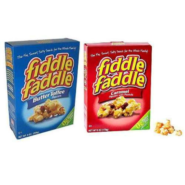 フィドルファドルバターバンドル (1) トフィーと (1) キャラメル Fiddle Faddle Butter Toffee, Fiddle Faddle Caramel Fiddle Faddle Butter Bundle (1) Toffee and (1) Caramel
