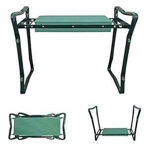 AJfBAK[fv_Nc 1603 ܂肽݃K[fjOj[[ƃpbhtV[g O[ Arcadia Garden Products 1603 Folding Gardening Kneeler and Seat with Pad, Green