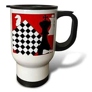 3dRose tm_165514_1"ubN bh & zCg `FX{[h Ahs[X XeXX`[" gx }OA14 IXA}`J[ 3dRose tm_165514_1"black Red & White Chessboard Andpiece Stainless Steel" Tr