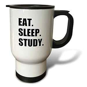 3dRose �uEat Sleep Swim-Swimming Enthusiast-Swimmer Passion-Black Text�v�g���x���}�O�A14�I���X�A�}���`�J���[ 3dRose  Eat Sleep Swim-Swimming Enthusiast-Swimmer Passion-Black Text Travel Mug, 14 oz, Multicolor