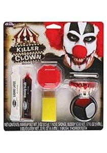L[sGCNAbvLbgRX`[CN Fun World Killer Clown Makeup Kit Costume Makeup