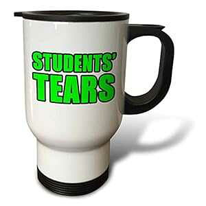 3dRose Please Do Not Annoy The Writer bh gx }OA14 IXAzCg 3dRose Please Do Not Annoy The Writer Red Travel Mug, 14 oz, White