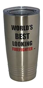 ʔhm 20 IXBgx^u[ }OJbv Wt ^fM ō̌ h FD hm Mtg Rogue River Tactical Funny Firefighter 20 Oz. Travel Tumbler Mug Cup w/Lid Vacuum Insulated Best Lookin