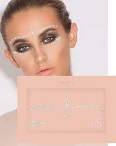 KARIZMA Gwen Silver Bindis MERCY LONDON Crystal Indian Bindi Face Jewels Gold Silver Bridal