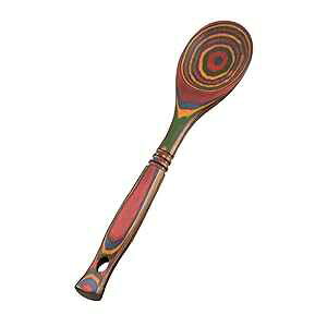 ISLAND BAMBOO ���C���{�[�p�b�J�X�v�[�� 1�{ ISLAND BAMBOO Rainbow Pakka Spoon, 1 EA