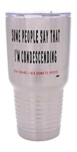 ʔŌ悤30IXBgx^u[ }OJbv Wt ^fM i Mtg Rogue River Tactical Funny Sarcastic Condescending 30 Oz. Travel Tumbler Mug Cup w/Lid Vacuum Insulated Work Gift