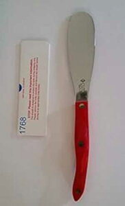 Cutco 1768R Xp` Xvb_[ bh nht Cutco 1768R Spatula Spreader with Red Handle