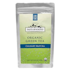 TASTE OF KYOTO 抹茶グリーンティー、バルク料理用、8.80オンス Taste of Kyoto Matcha Green Tea, Bulk Culinary, 8.80 Oz