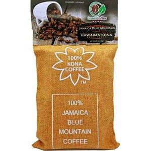 100% �W���}�C�J �u���[ �}�E���e�� & �n���C�A�� �R�i �G�N�X�g�� �t�@���V�[ �R�[�q�[ : 2 x 1/2 �|���h�� = ���v 1 �|���h Green Coffee Traders 100% Jamaica Blue Mountain & Hawaiian Kona Extra Fancy Coffee : 2 x 1/2lb