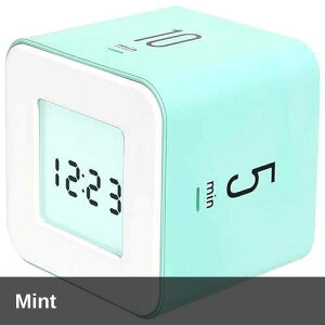mooas �}���`�L���[�u�^�C�}�[/��]�^�C�}�[ �ȒP���� ���v&�^�C�}�[ (�~���g) mooas Multi Cube Timer/Rotating Timer, Simple Operation, Clock & Timer (Mint)