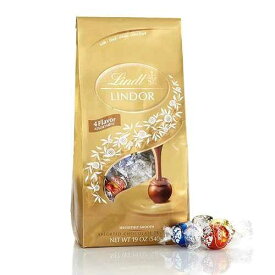 リント リンドール 4種類アソートトリュフ 19オンス袋 Lindt LINDOR 4 Flavors Assorted Truffles, 19 oz. Bag