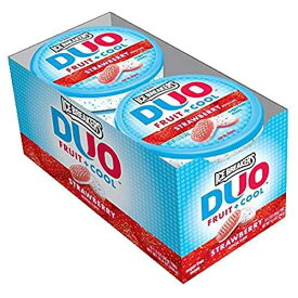 Ice Breakers DUO Fruit & Cool Sugar Free Mints, Strawberry 8 ea