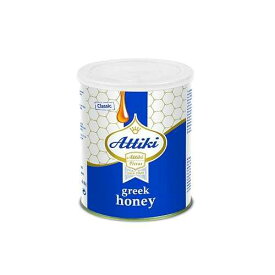 Attiki - ギリシャの山々の天然蜂蜜、タイム、野生の花、ハーブ入り 250gr Attiki - Greek Natural Honey From Mountains with Thyme, Wild Flowers & Herbs 250gr