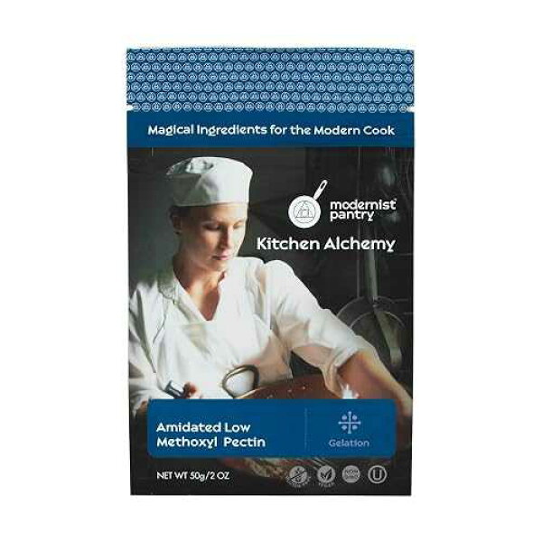 Modernist Pantry Pectin - Amidated Low Methoxyl ? Non-GMO Vegan OU Kosher Certified - 50g/2oz