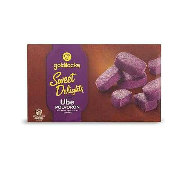 ゴルディロックス スイート ディライツ 宇部ポルボロン 10.60オンス (300g) Goldilocks Sweet Delights Ube Polvoron 10.60oz (300g)