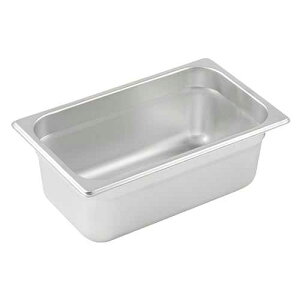 Winco �A���`�W���~���O �X�`�[���p���A1/4 x 4 �C���`�A24 �Q�[�W Winco Anti-Jamming Steam Pan, 1/4 by 4-Inch, 24-Gauge