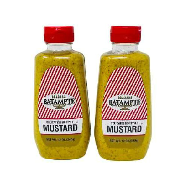 Ba Tampte マスタード、12 オンス (2 個パック) Ba Tampte Mustard, 12 ounce (Pack of 2)