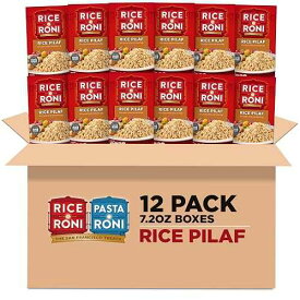 ライス・ア・ロニー ライスピラフ、パスタ&ライスミックス 7.2オンス(12箱入り) Rice-A-Roni, Rice Pilaf, Pasta and Rice Mix 7.2 Ounce (Pack of 12 Boxes)