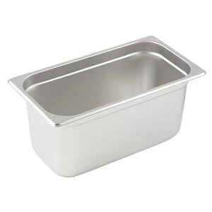 Winco �A���`�W���~���O�X�`�[���p���A1/3 x 6 �C���`�A�W���d�� Winco Anti-Jamming Steam Pan, 1/3 by 6-Inch, Standard Weight