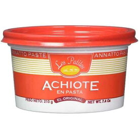 ロス パティトス アキオテ ペースト 7.4 オンス コスタリカから Los Patitos Achiote Paste 7.4 oz. from Costa Rica