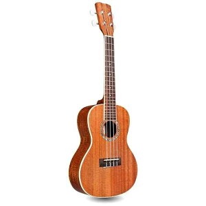 Cordoba 15CM Concert Ukulele - Hand Crafted With Mahogany Top, Back & Sides, Authentic Abalone Rosette & Satin Finish & Premium Italian Aquila Strings - For Beginners & Professionals