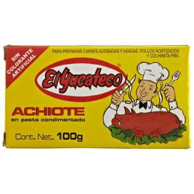 エル ユカテコ ペースト アキオテ、3.5 オンス El Yucateco Paste Achiote, 3.5 oz