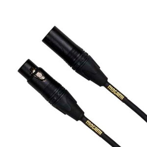Mogami Gold XLR Stage Microphone Cable - 20 Ft / Ultra-Durable, Road-Ready, High-Fidelity Audio for Stage, Broadcast & Studio Use