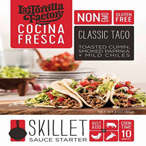 ラトルティーヤファクトリーのクラシックなタコススキレットソーススターター-グルテンフリー Classic Taco Skillet Sauce Starter from La Tortilla Factory - Gluten-Free