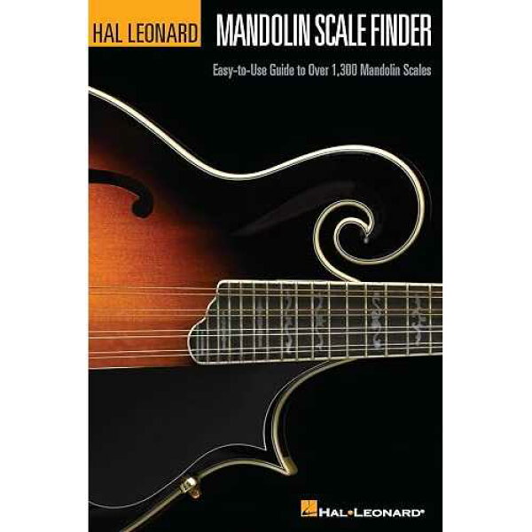 Hal Leonard paperback Book, Mandolin Scale Finder: Easy-to-Use Guide to Over 1,300 Mandolin Scales, 6 inch. x 9 inch. Edition