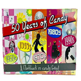 50 Years of Candy-Decades Box: 懐かしいキャンディミックス (1950 年代、1960 年代、1970 年代、1980 年代、1990 年代) 50 Years of Candy-Decades Box: Nostalgic Candy Mix (1950s,1960s,1970s,1980s,1990s)