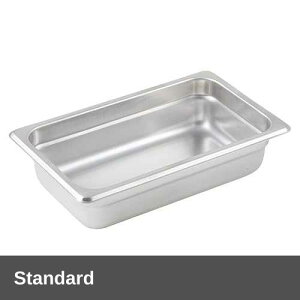 Winco �A���`�W���~���O �X�`�[���p���A1/4 x 2 1/2 �C���`�A�W���d�� Winco Anti-Jamming Steam Pan, 1/4 by 2 1/2-Inch, Standard Weight