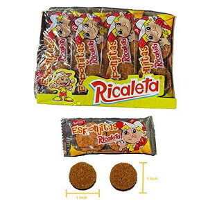 Ricaletas Esponjitas �^�}�����h���� (20 ��) �L�����f�B �s���X Ricaleta ���L�V�R �L�����f�B�� 13 �O���� �o�[�W���� �^�}�����h�����̃L�����f�B �s�� Ricaletas Esponjitas Tamarindo Flavored (20 Count) Candy Pill