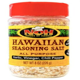 8オンス（1パック）、万能（ニンニク、酢、、ハワイの能食品） ハワイアンシーズニングソルト（万能（ニンニク、酢、唐辛子）、8オンス） 8 Ounce (Pack of 1), All-Purpose (Garlic, Vinegar,, NOH Foods of Hawaii Hawaiian Seasoning Salt (All-