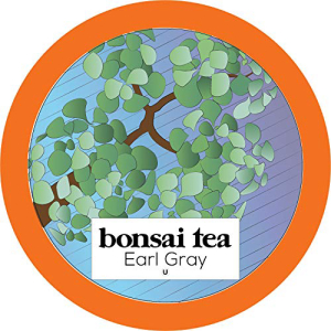 Bonsai Tea Co.アールグレイ、2.0キューリグKカップブリューワーと互換性、100カウント Bonsai Tea Co. Earl Grey, Compatible with 2.0 Keurig K Cup Brewers, 100Count
