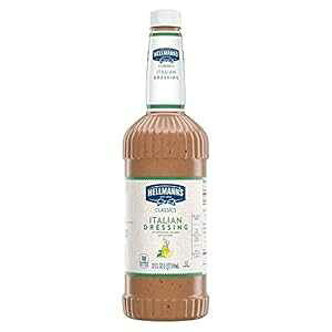Hellmann's Classics T_hbVO T_o[{g C^A 32 IXA6 pbN Hellmann's Classics Salad Dressing Salad Bar Bottles Italian 32 oz, Pack of 6