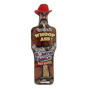 WHOOP ASS O[XgK[bNzbg\[X - 5IX ? ECȂ玎Ă݂ĂI? Xe[L\[Xt@ւ̃OMtgɍœK WHOOP ASS Grilling Roasted Garlic Hot Sauce - 5 oz Try if y