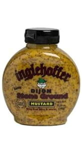 COzbt@[ fBW Xg[ OEh }X^[hA10.25 IX XNC[Y {g Inglehoffer Dijon Stone Ground Mustard, 10.25 Ounce Squeeze Bottle