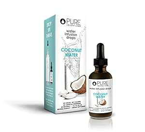 sA nCh[V RRibc EH[^[ hbvXA30 񕪁A1 IX (pbP[W͈قȂꍇ܂) Pure Inventions Pure Hydration Coconut Water Drops, 30 Servings, 1oz (Pack May Vary)